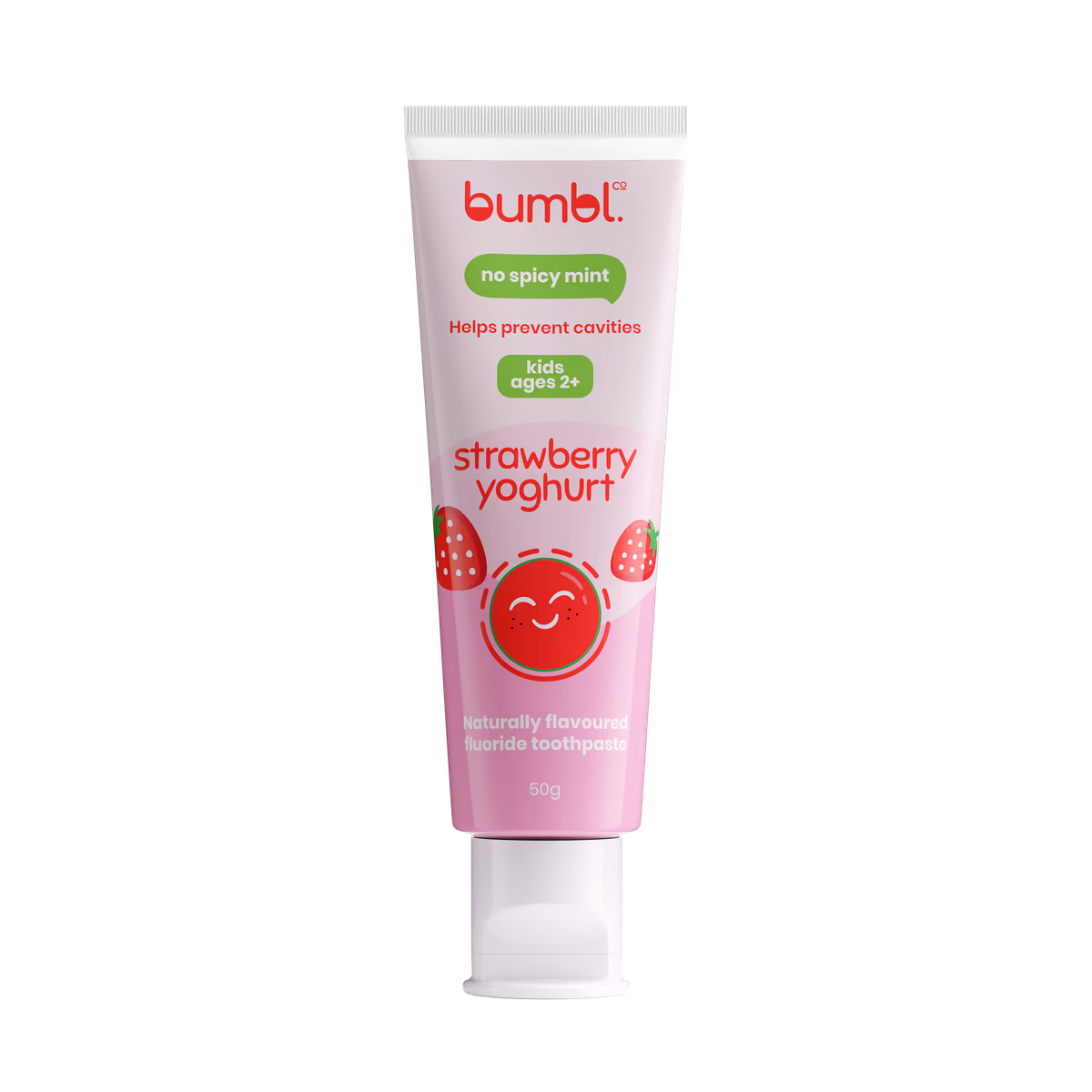Strawberry Yoghurt tube with the WINK Method printed on the side